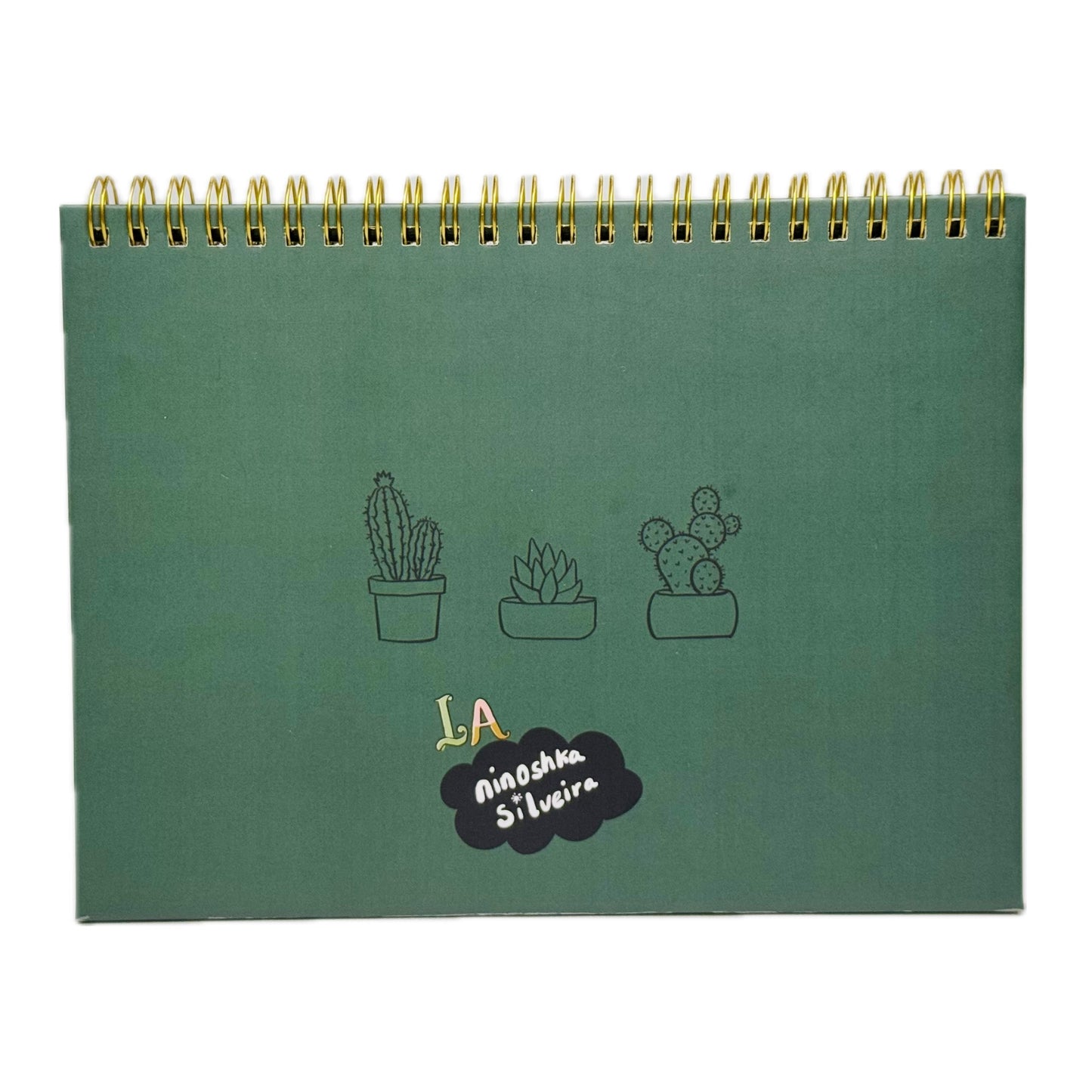 La Ninoshka Silveira Desk Calendar 2025